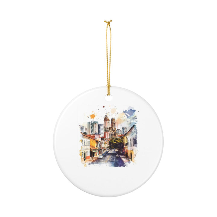 Curitiba Ornament: Unique Curitiba Souvenir, Curitiba Xmas Decor, and Authentic Curitiba Gift