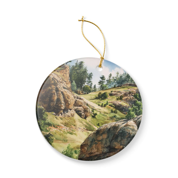 Custer State Park South Dakota USA Ornament: Unique Custer State Park Souvenir, Custer State Park South Dakota Xmas Decor, and Authentic Custer State Park Gift