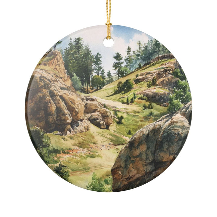 Custer State Park South Dakota USA Ornament: Unique Custer State Park Souvenir, Custer State Park South Dakota Xmas Decor, and Authentic Custer State Park Gift
