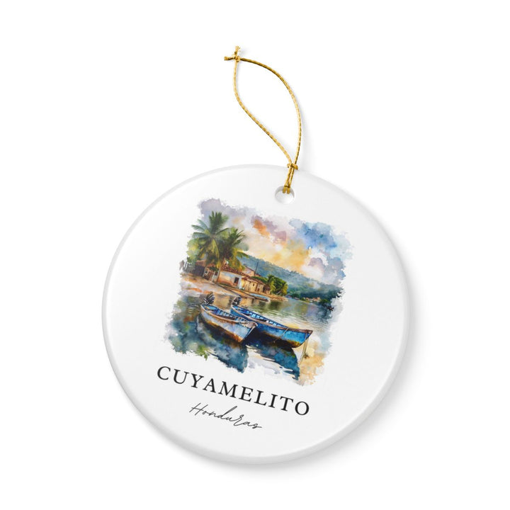 Cuyamelito Honduras Ornament: Unique Cuyamelito Honduras Souvenir, Cuyamelito Honduras Xmas Decor, and Authentic Cuyamelito Honduras Gift