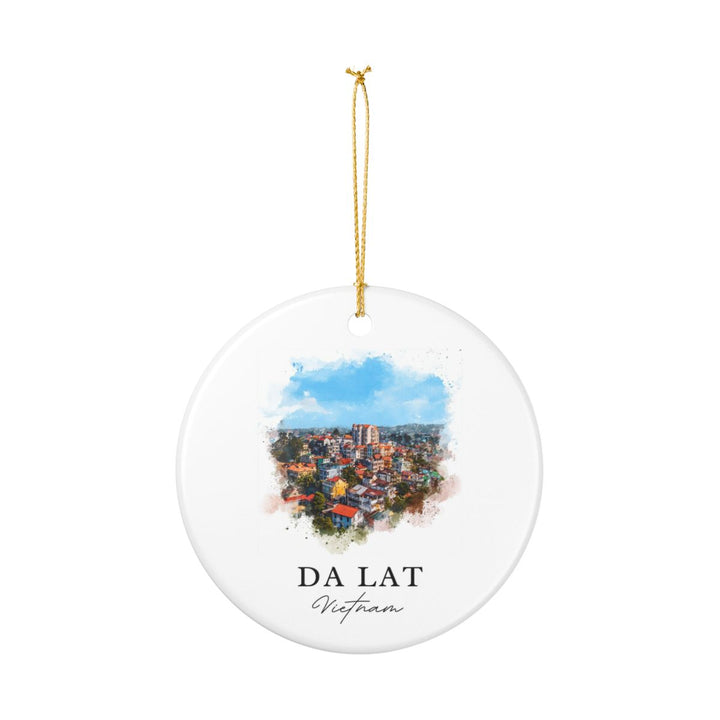 Da Lat Vietnam Ornament: Unique Da Lat Souvenir, Da Lat Vietnam Xmas Decor, and Authentic Da Lat Gift