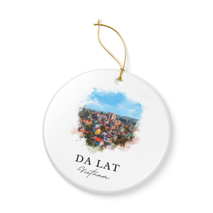Da Lat Vietnam Ornament: Unique Da Lat Souvenir, Da Lat Vietnam Xmas Decor, and Authentic Da Lat Gift
