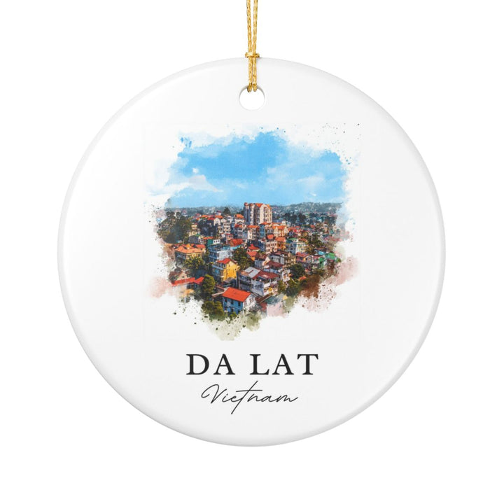 Da Lat Vietnam Ornament: Unique Da Lat Souvenir, Da Lat Vietnam Xmas Decor, and Authentic Da Lat Gift