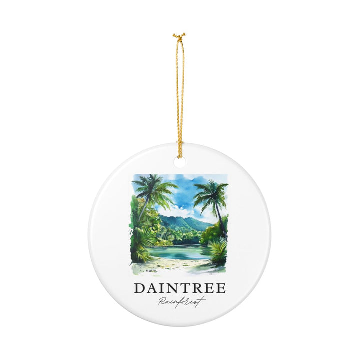 Daintree Rainforest Australia Ornament: Unique Daintree Rainforest Souvenir, Daintree Rainforest Australia Xmas Decor, and Authentic Daintree Rainforest Gift