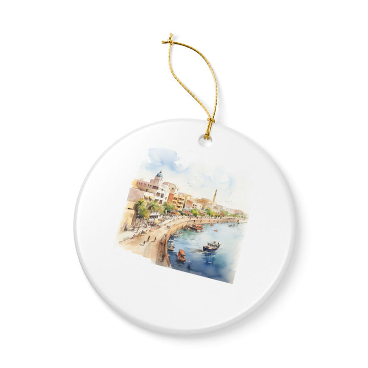 Dakar Senegal Ornament: Unique Dakar Senegal Souvenir, Dakar Senegal Xmas Decor, and Authentic Dakar Senegal Gift