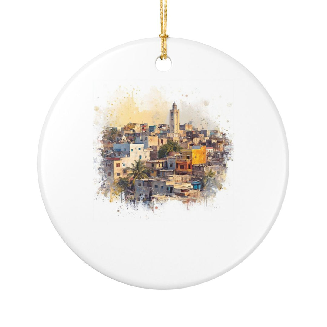 Dakar Senegal Ornament: Unique Dakar Senegal Souvenir, Dakar Senegal Xmas Decor, and Authentic Dakar Senegal Gift