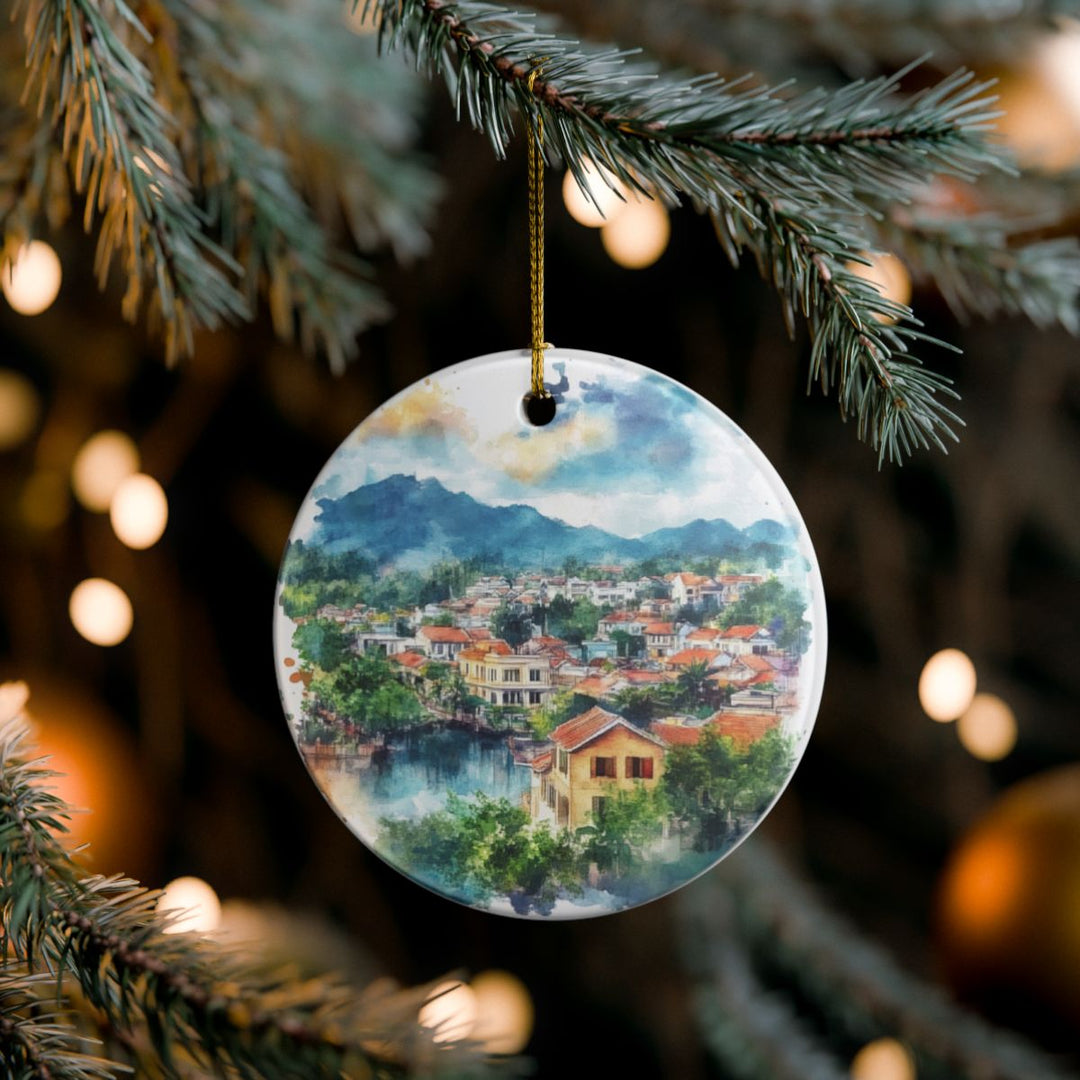 Dalat Vietnam Ornament: Unique Dalat Souvenir, Dalat Vietnam Xmas Decor, and Authentic Dalat Gift
