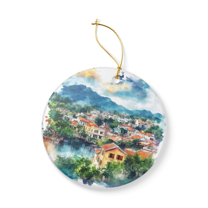 Dalat Vietnam Ornament: Unique Dalat Souvenir, Dalat Vietnam Xmas Decor, and Authentic Dalat Gift