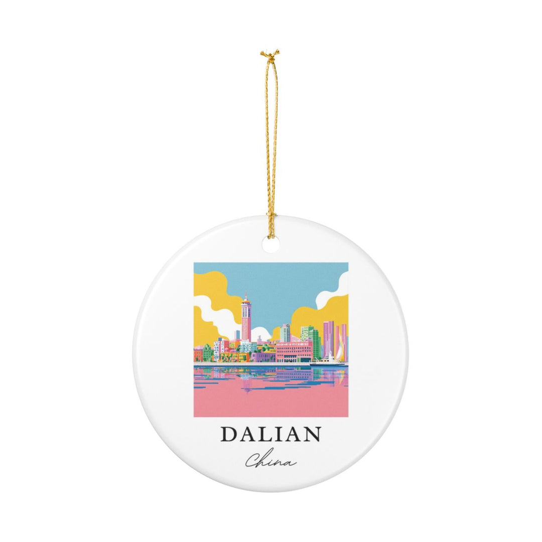 Dalian China Ornament: Unique Dalian Souvenir, Dalian China Xmas Decor, and Authentic Dalian Gift