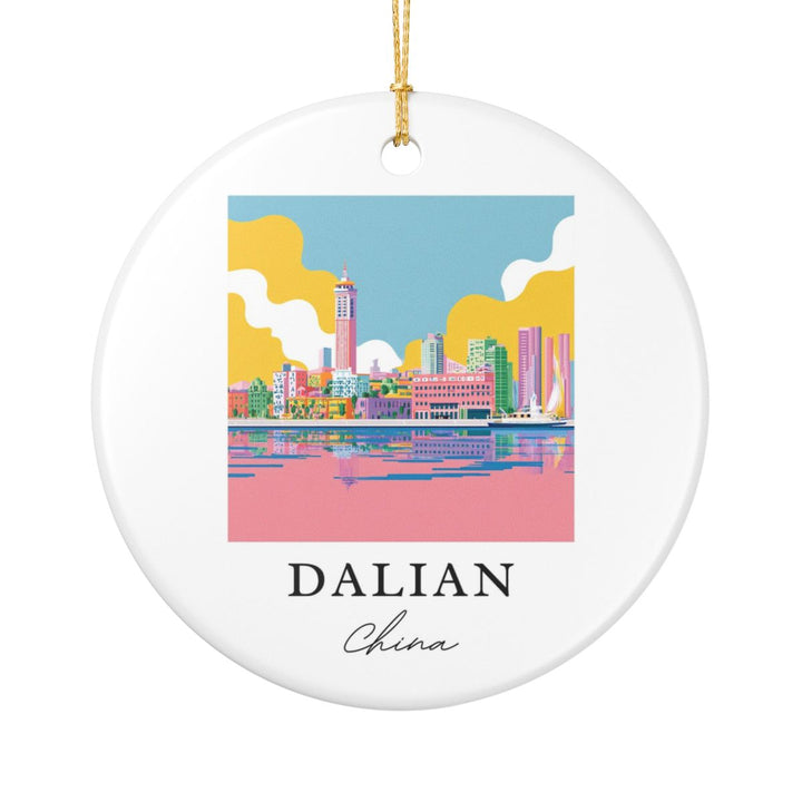Dalian China Ornament: Unique Dalian Souvenir, Dalian China Xmas Decor, and Authentic Dalian Gift