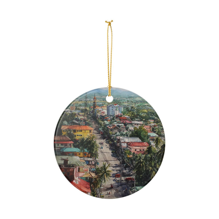 Davao City Philippines Ornament: Unique Davao City Souvenir, Davao City Philippines Xmas Decor, and Authentic Davao City Gift