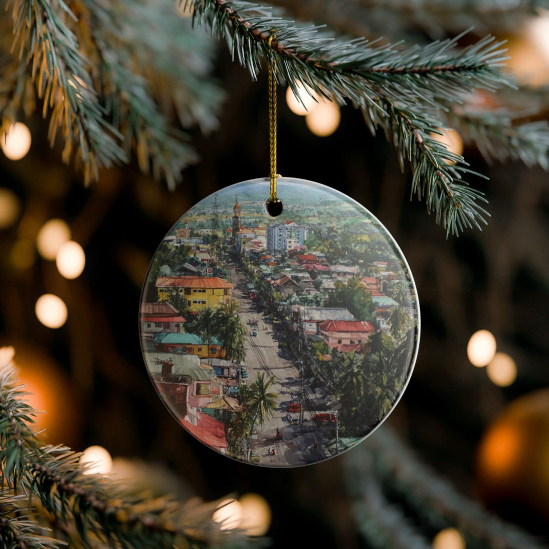 Davao City Philippines Ornament: Unique Davao City Souvenir, Davao City Philippines Xmas Decor, and Authentic Davao City Gift