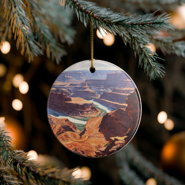 Dead Horse Point Utah USA Ornament: Unique Dead Horse Point Souvenir, Dead Horse Point Utah Xmas Decor, and Authentic Dead Horse Point Gift
