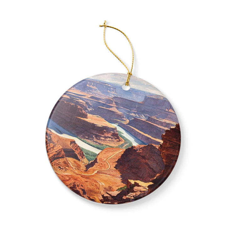Dead Horse Point Utah USA Ornament: Unique Dead Horse Point Souvenir, Dead Horse Point Utah Xmas Decor, and Authentic Dead Horse Point Gift