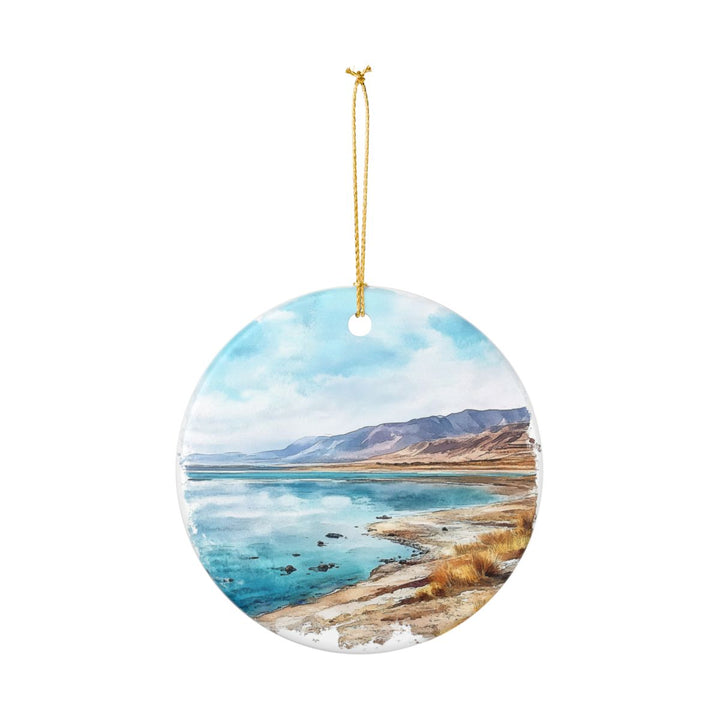 Dead Sea Ornament: Unique Dead Sea Souvenir, Dead Sea Xmas Decor, and Authentic Dead Sea Gift