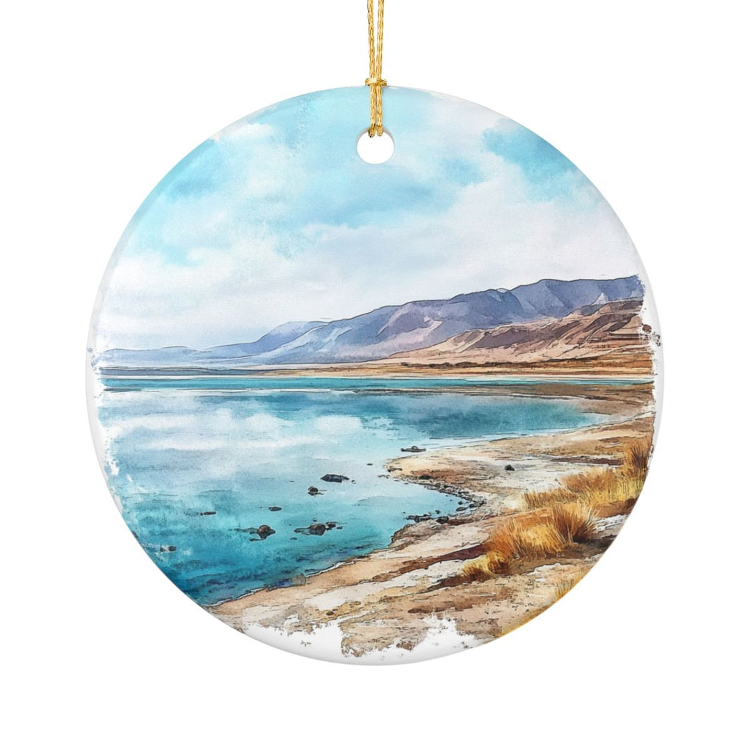 Dead Sea Ornament: Unique Dead Sea Souvenir, Dead Sea Xmas Decor, and Authentic Dead Sea Gift