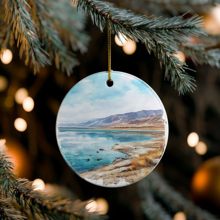 Dead Sea Ornament: Unique Dead Sea Souvenir, Dead Sea Xmas Decor, and Authentic Dead Sea Gift