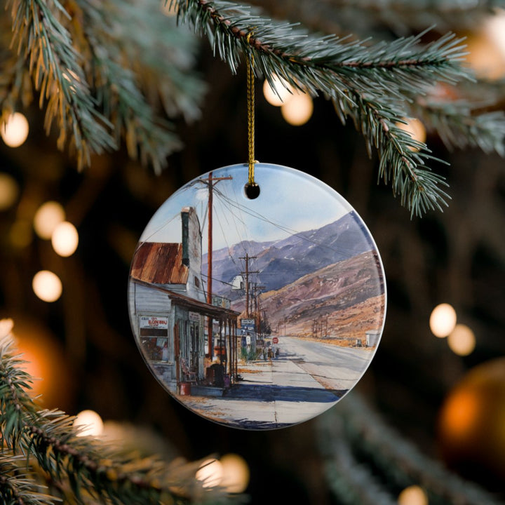 Death Valley California USA Ornament: Unique Death Valley Souvenir, Death Valley California Xmas Decor, and Authentic Death Valley Gift