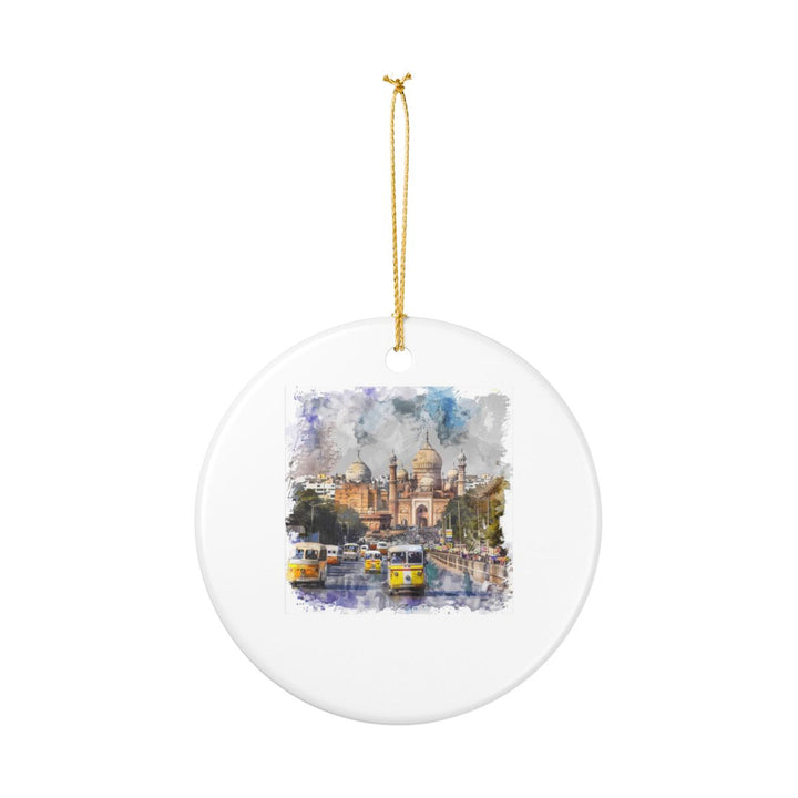 Delhi India Ornament: Unique Delhi Souvenir, Delhi India Xmas Decor, and Authentic Delhi Gift