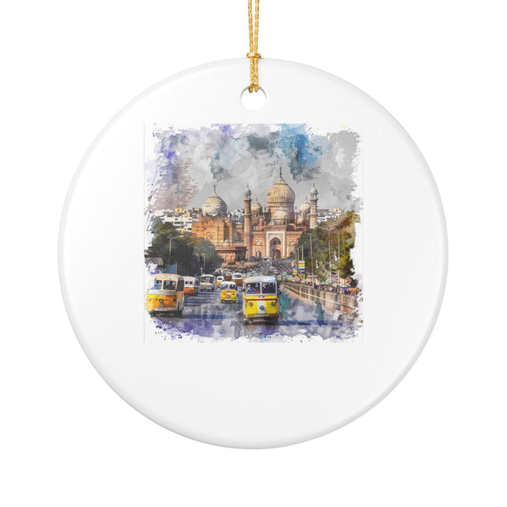 Delhi India Ornament: Unique Delhi Souvenir, Delhi India Xmas Decor, and Authentic Delhi Gift