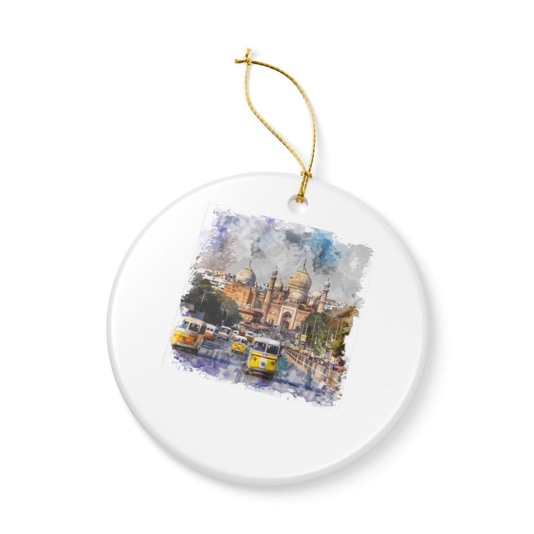 Delhi India Ornament: Unique Delhi Souvenir, Delhi India Xmas Decor, and Authentic Delhi Gift
