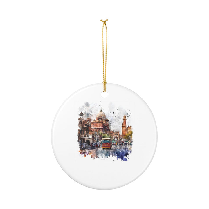 Delhi India Ornament: Unique Delhi Souvenir, Delhi India Xmas Decor, and Authentic Delhi Gift