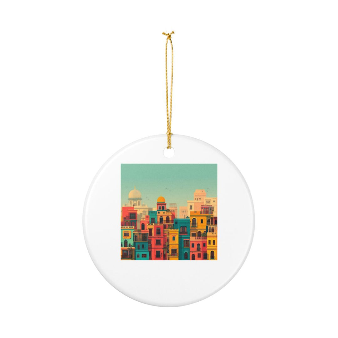 Delhi India Ornament: Unique Delhi Souvenir, Delhi India Xmas Decor, and Authentic Delhi Gift