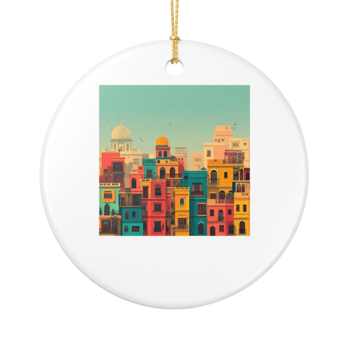 Delhi India Ornament: Unique Delhi Souvenir, Delhi India Xmas Decor, and Authentic Delhi Gift