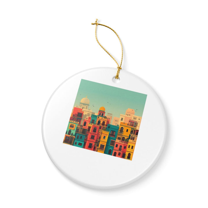 Delhi India Ornament: Unique Delhi Souvenir, Delhi India Xmas Decor, and Authentic Delhi Gift