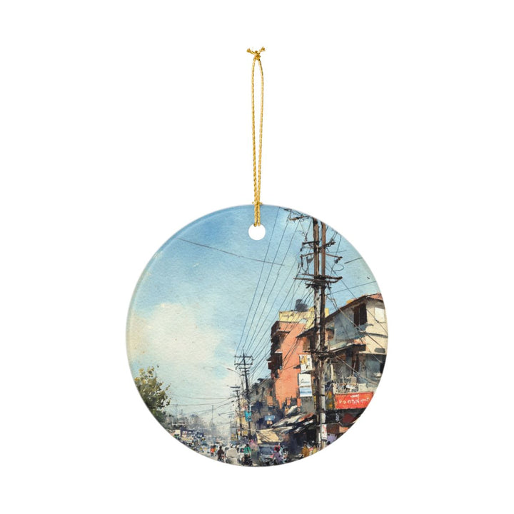 Delhi India Ornament: Unique Delhi Souvenir, Delhi India Xmas Decor, and Authentic Delhi Gift