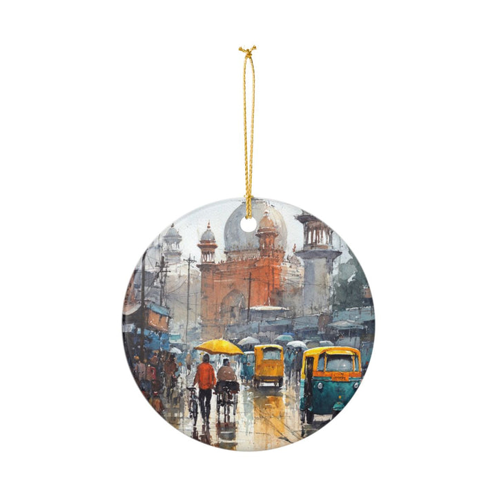 Delhi India Ornament: Unique Delhi Souvenir, Delhi India Xmas Decor, and Authentic Delhi Gift