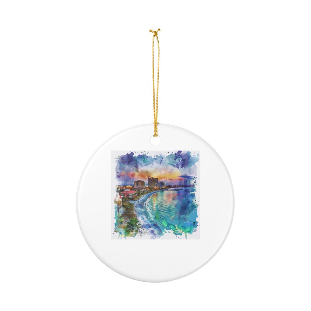Destin Florida Florida Ornament: Unique Destin Souvenir, Destin Florida Xmas Decor, and Authentic Destin Gift