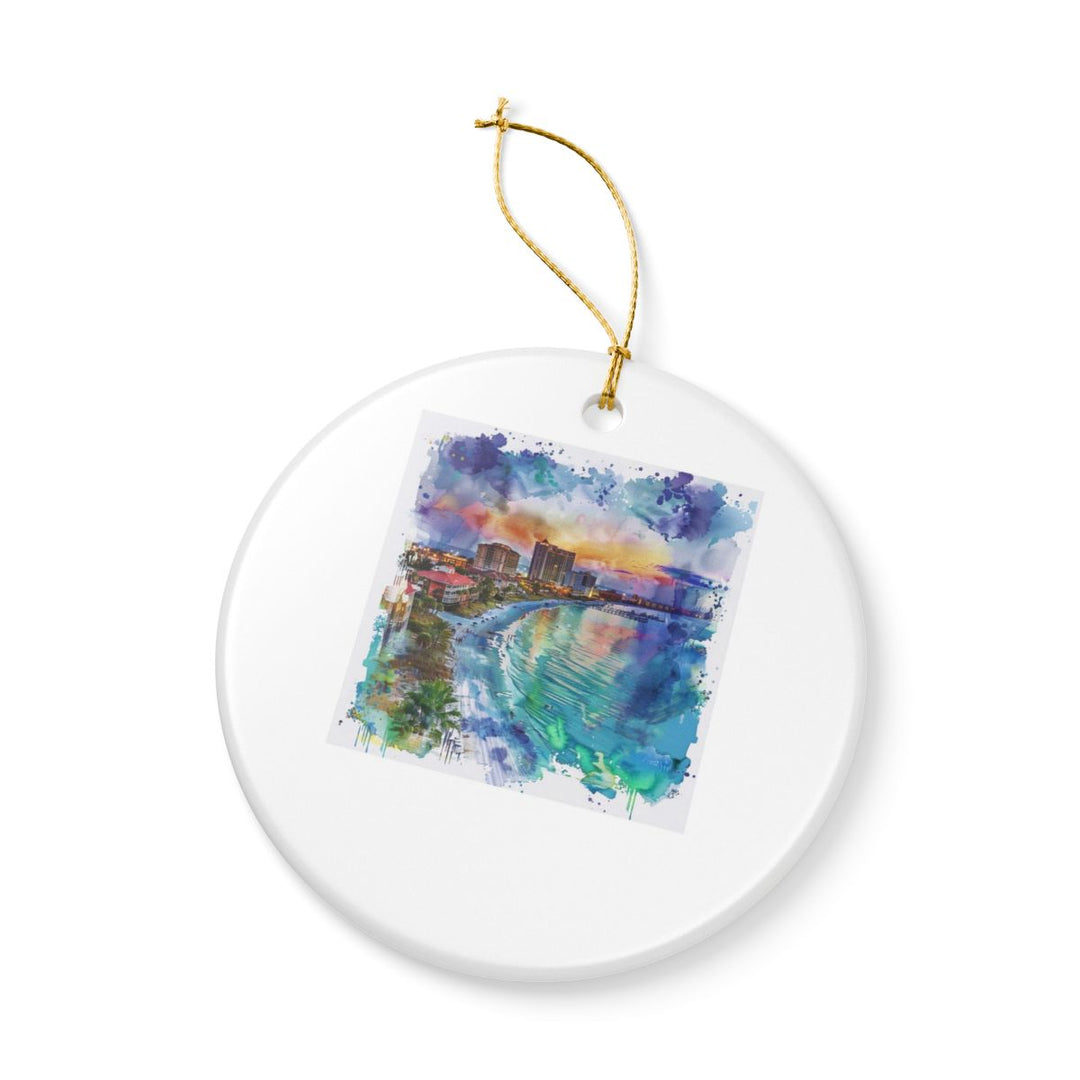 Destin Florida Florida Ornament: Unique Destin Souvenir, Destin Florida Xmas Decor, and Authentic Destin Gift