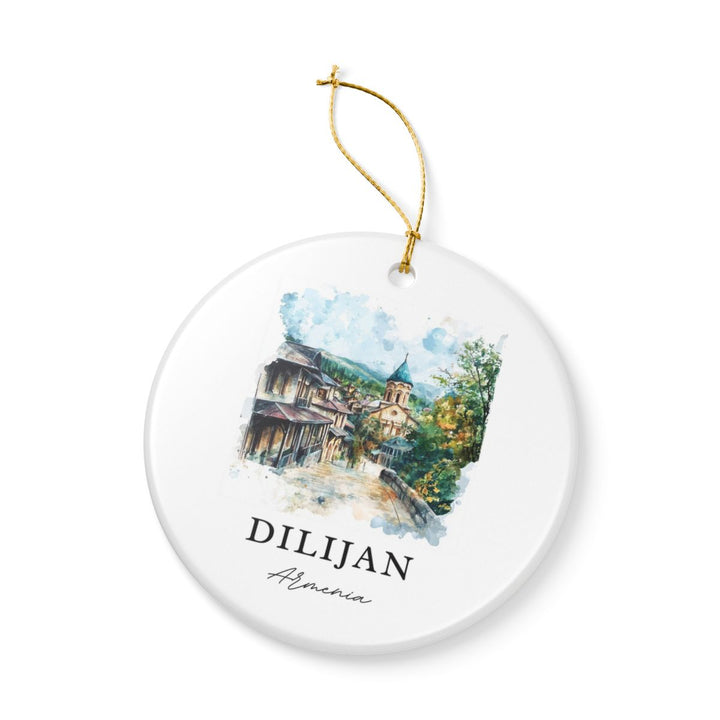 Dilijan Armenia Ornament: Unique Dilijan Armenia Souvenir, Dilijan Armenia Xmas Decor, and Authentic Dilijan Armenia Gift