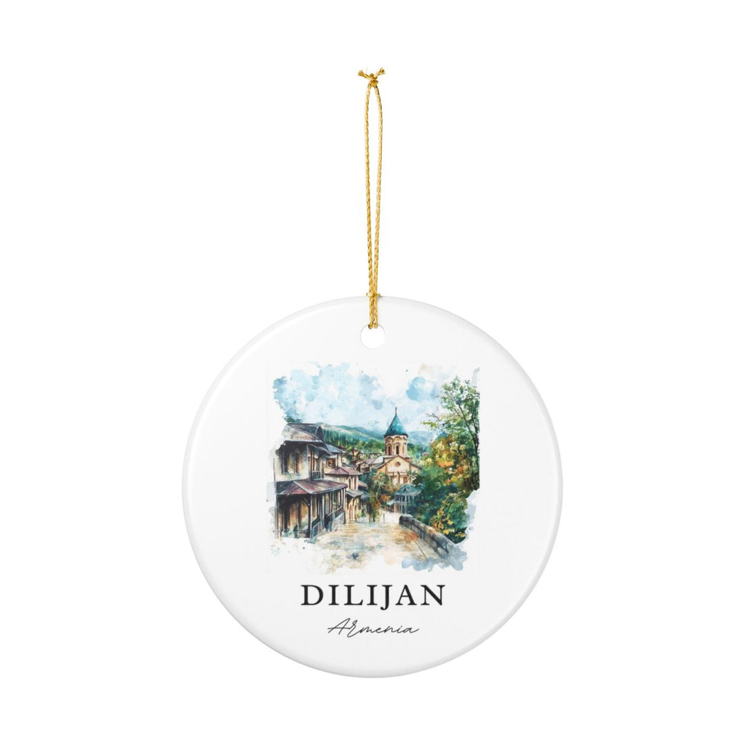 Dilijan Armenia Ornament: Unique Dilijan Armenia Souvenir, Dilijan Armenia Xmas Decor, and Authentic Dilijan Armenia Gift