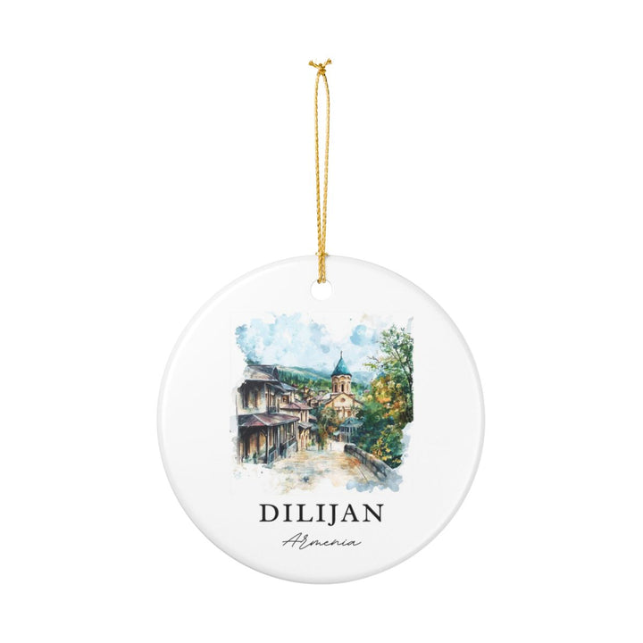 Dilijan Armenia Ornament: Unique Dilijan Armenia Souvenir, Dilijan Armenia Xmas Decor, and Authentic Dilijan Armenia Gift