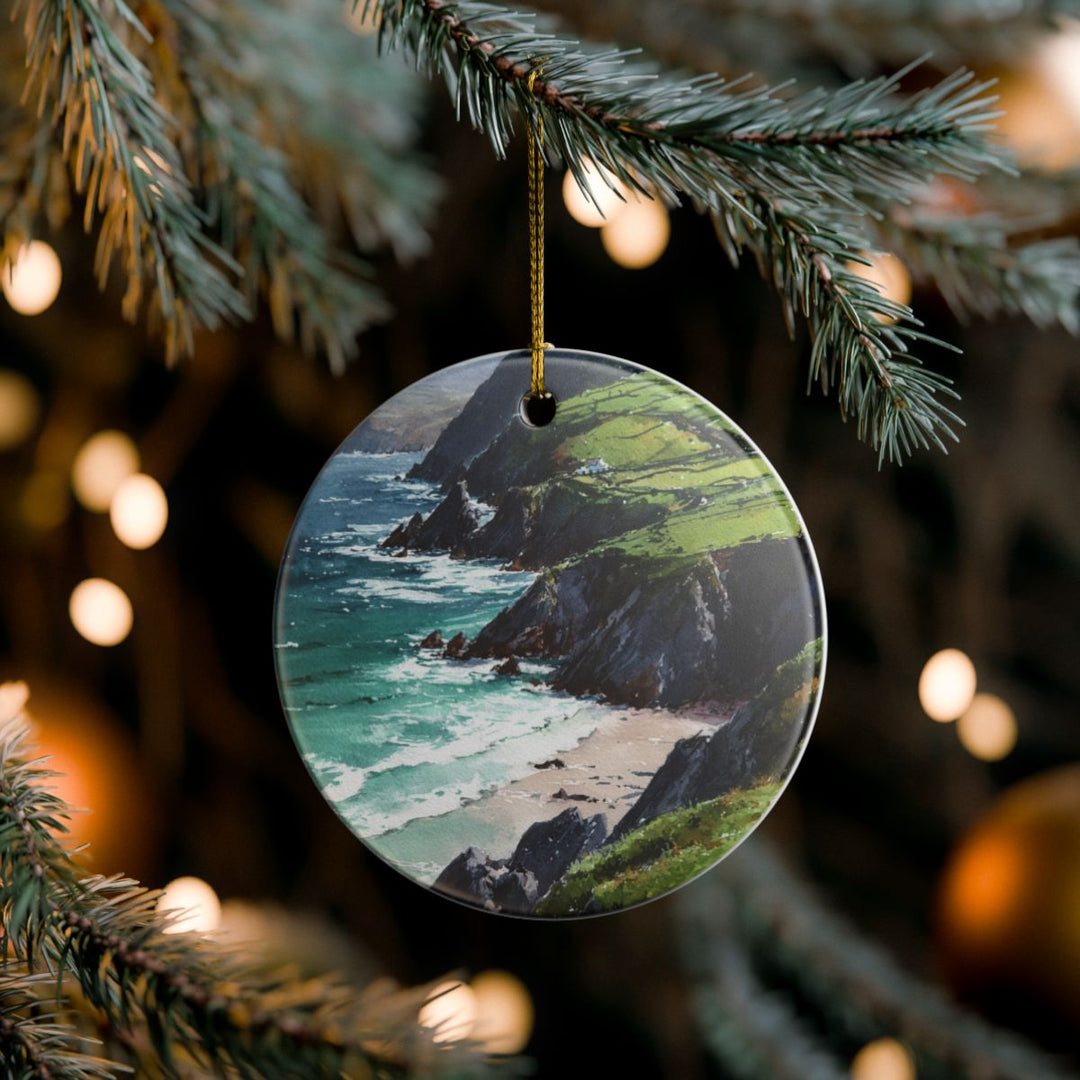 Dingle Peninsula Ornament: Unique Dingle Peninsula Souvenir, Dingle Peninsula Xmas Decor, and Authentic Dingle Peninsula Gift
