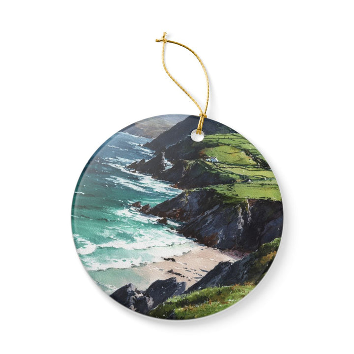 Dingle Peninsula Ornament: Unique Dingle Peninsula Souvenir, Dingle Peninsula Xmas Decor, and Authentic Dingle Peninsula Gift