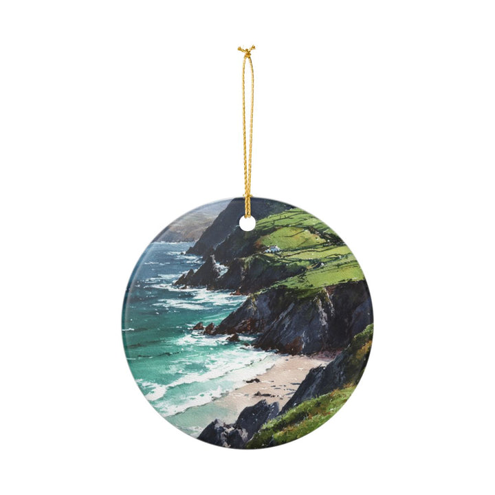 Dingle Peninsula Ornament: Unique Dingle Peninsula Souvenir, Dingle Peninsula Xmas Decor, and Authentic Dingle Peninsula Gift