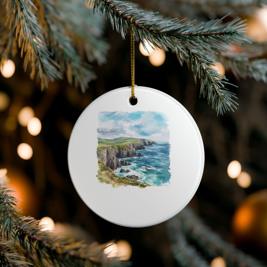 Dingle Peninsula Ornament: Unique Dingle Peninsula Souvenir, Dingle Peninsula Xmas Decor, and Authentic Dingle Peninsula Gift
