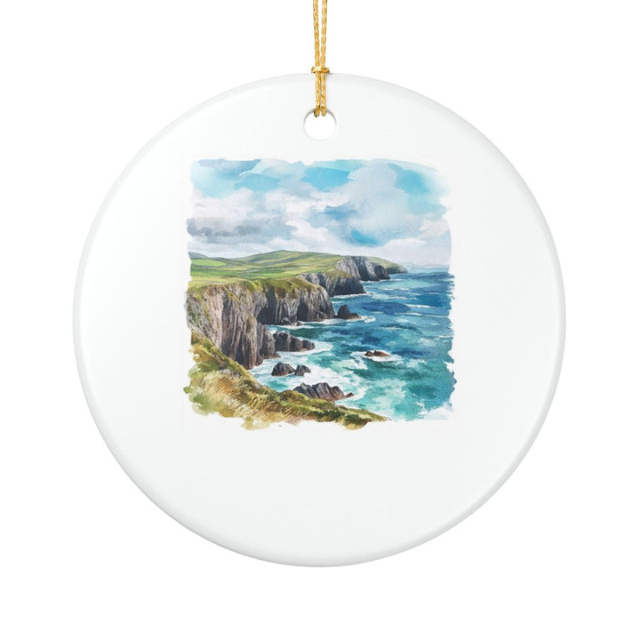 Dingle Peninsula Ornament: Unique Dingle Peninsula Souvenir, Dingle Peninsula Xmas Decor, and Authentic Dingle Peninsula Gift