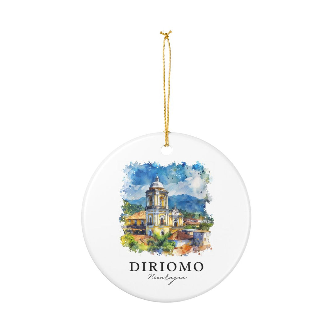Diriomo Nicaragua Ornament: Unique Diriomo Nicaragua Souvenir, Diriomo Nicaragua Xmas Decor, and Authentic Diriomo Nicaragua Gift