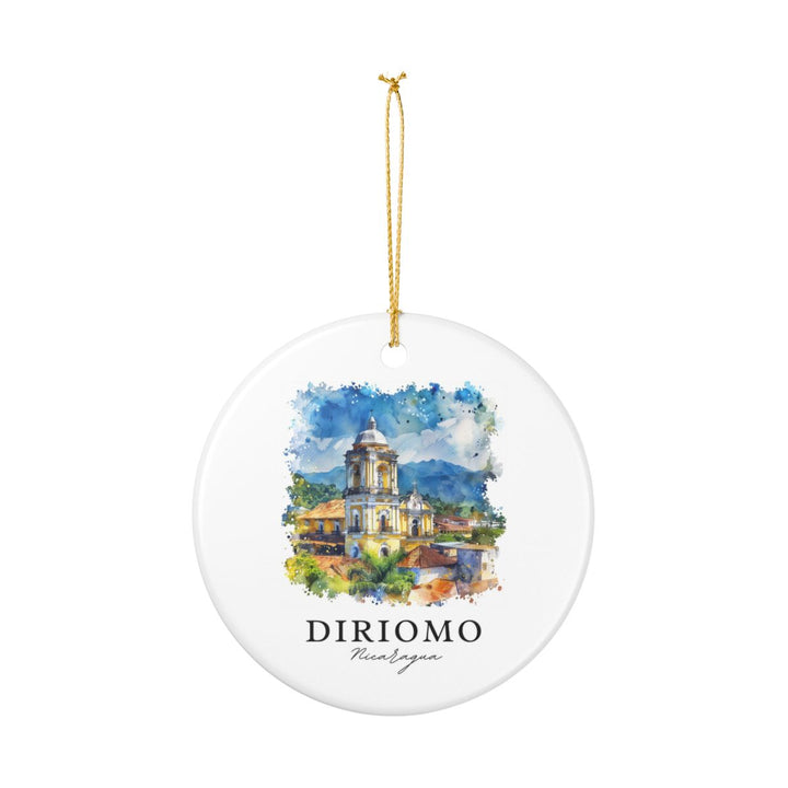 Diriomo Nicaragua Ornament: Unique Diriomo Nicaragua Souvenir, Diriomo Nicaragua Xmas Decor, and Authentic Diriomo Nicaragua Gift
