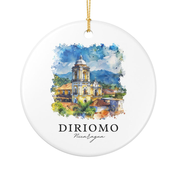 Diriomo Nicaragua Ornament: Unique Diriomo Nicaragua Souvenir, Diriomo Nicaragua Xmas Decor, and Authentic Diriomo Nicaragua Gift