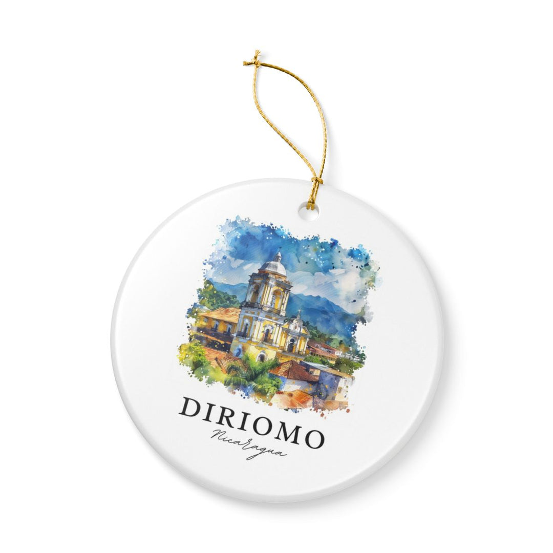 Diriomo Nicaragua Ornament: Unique Diriomo Nicaragua Souvenir, Diriomo Nicaragua Xmas Decor, and Authentic Diriomo Nicaragua Gift