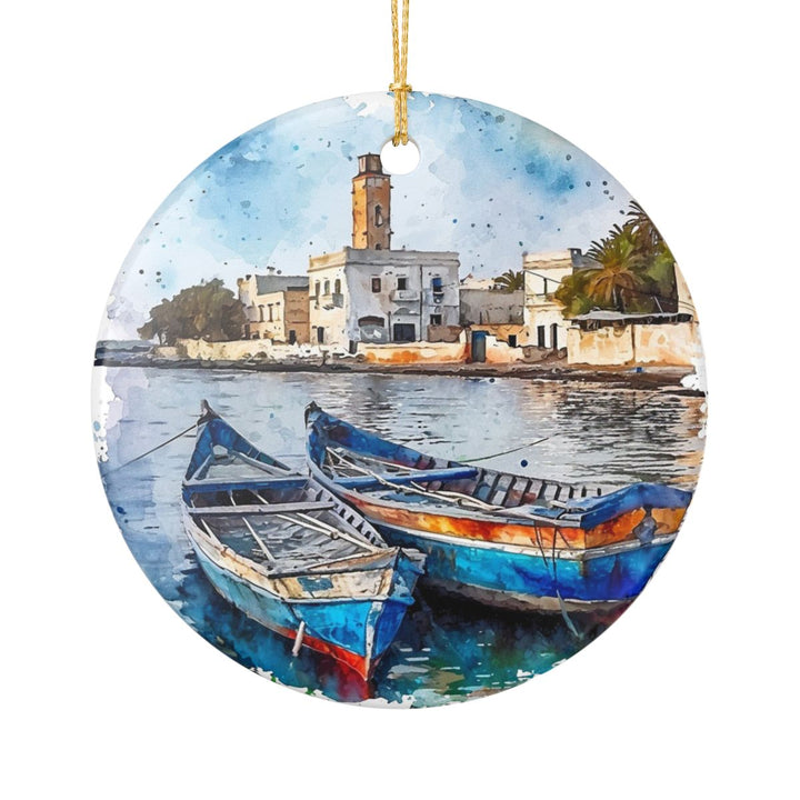Djibouti Ornament: Unique Djibouti Souvenir, Djibouti Xmas Decor, and Authentic Djibouti Gift