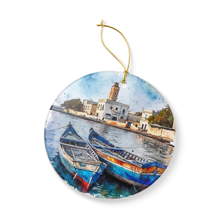Djibouti Ornament: Unique Djibouti Souvenir, Djibouti Xmas Decor, and Authentic Djibouti Gift