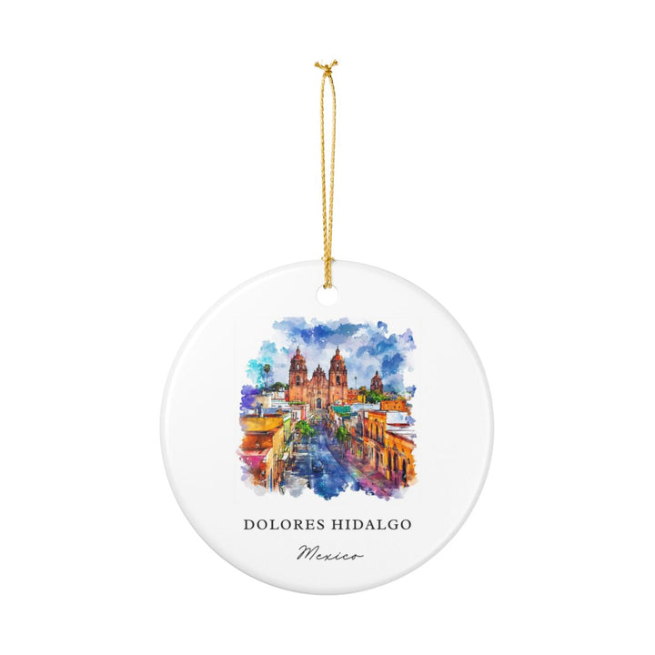 Dolores Hidalgo Ornament: Unique Dolores Hidalgo Souvenir, Dolores Hidalgo Xmas Decor, and Authentic Dolores Hidalgo Gift