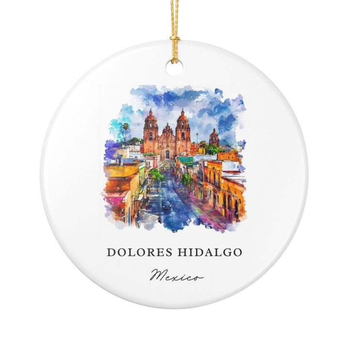 Dolores Hidalgo Ornament: Unique Dolores Hidalgo Souvenir, Dolores Hidalgo Xmas Decor, and Authentic Dolores Hidalgo Gift