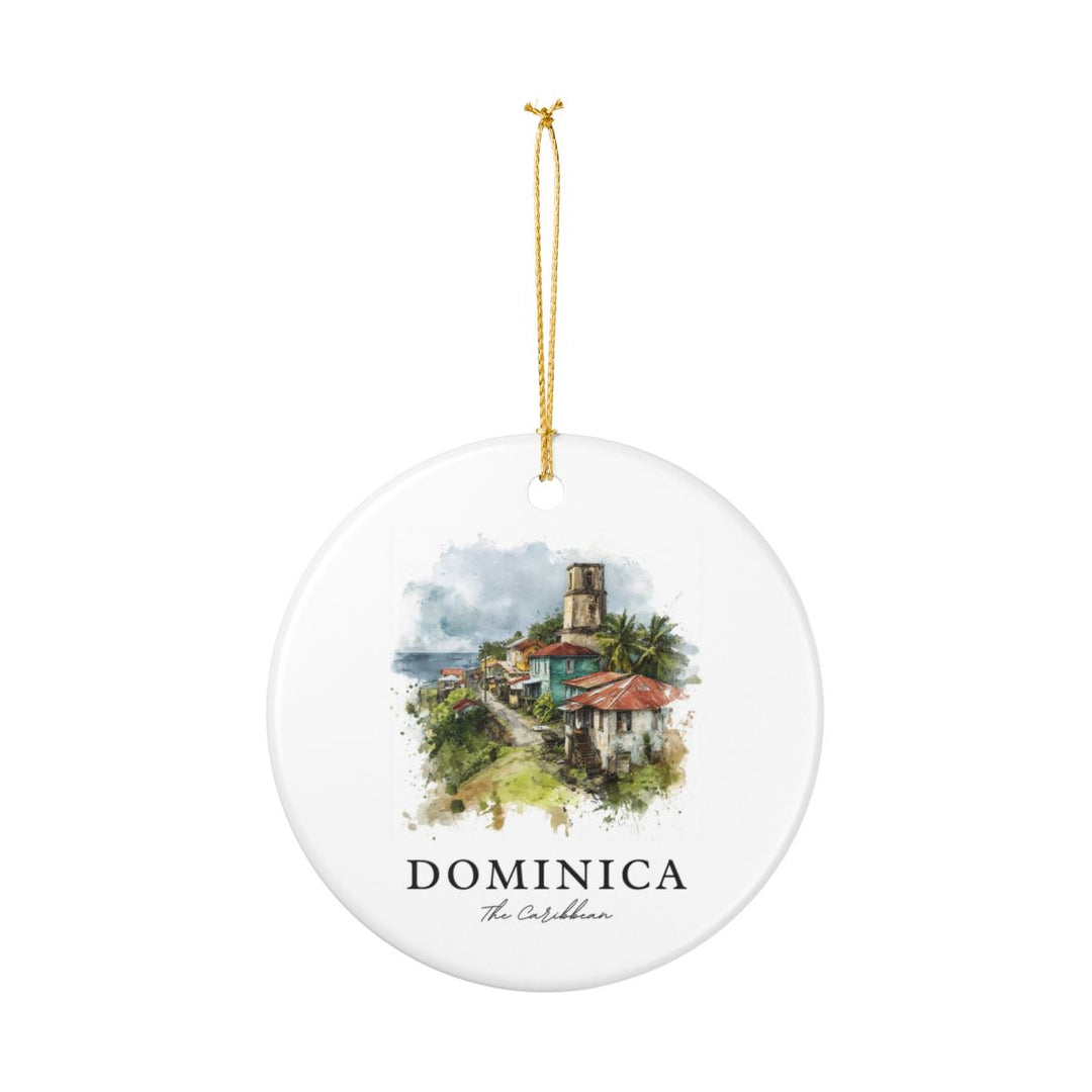 Dominica Ornament: Unique Dominica Souvenir, Dominica Xmas Decor, and Authentic Dominica Gift